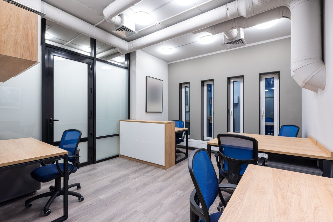 Medical facility before disinfection protocol implementation